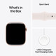 Apple Watch S10 GPS 46mm rose gold Alu Case + blush Band S/M