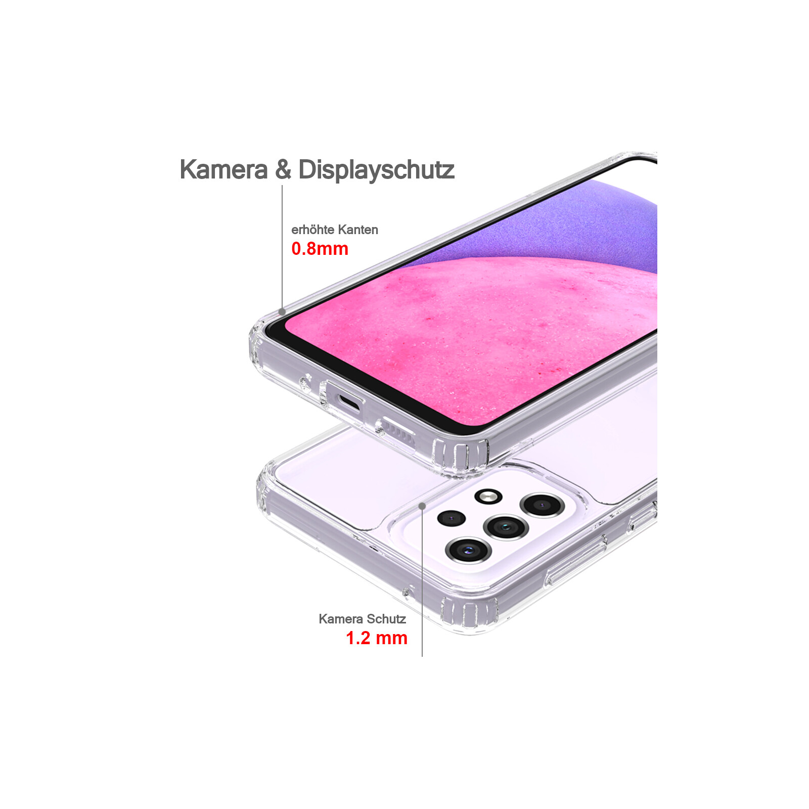 Felixx Back Hybrid Samsung Galaxy A33 5G clear