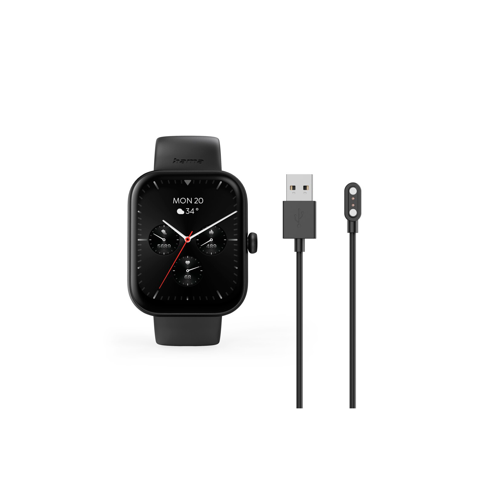 Ham Smartwatch 5000 schwarz