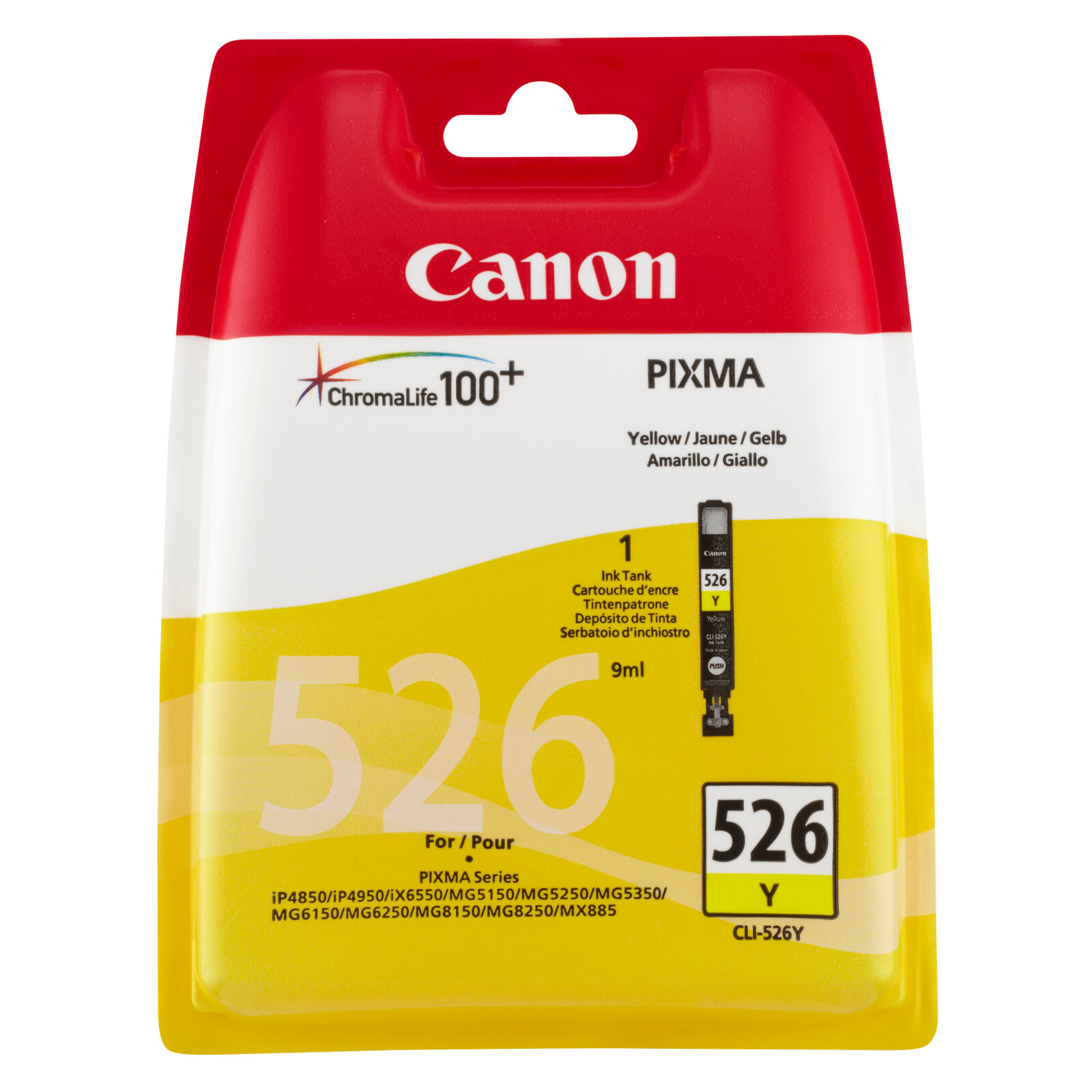 Canon CLI-526Y Tinte yellow 9ml