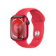 Apple Watch S9 GPS Alu 41mm Sportband M/L (product)red
