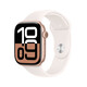 Apple Watch S10 GPS 46mm rose gold Alu Case + blush Band S/M