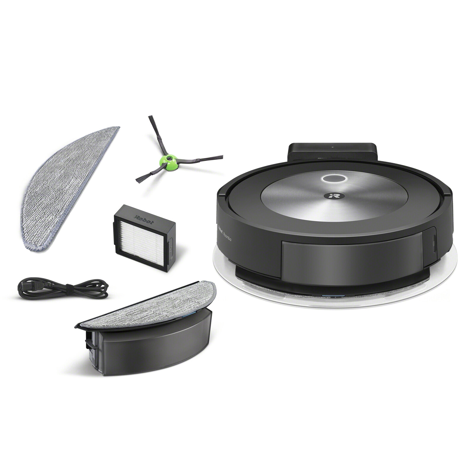 Lot De 4 Serpillières Lavables Pour Robot Aspirateur IRobot Roomba Combo I8+, J5+, I5+