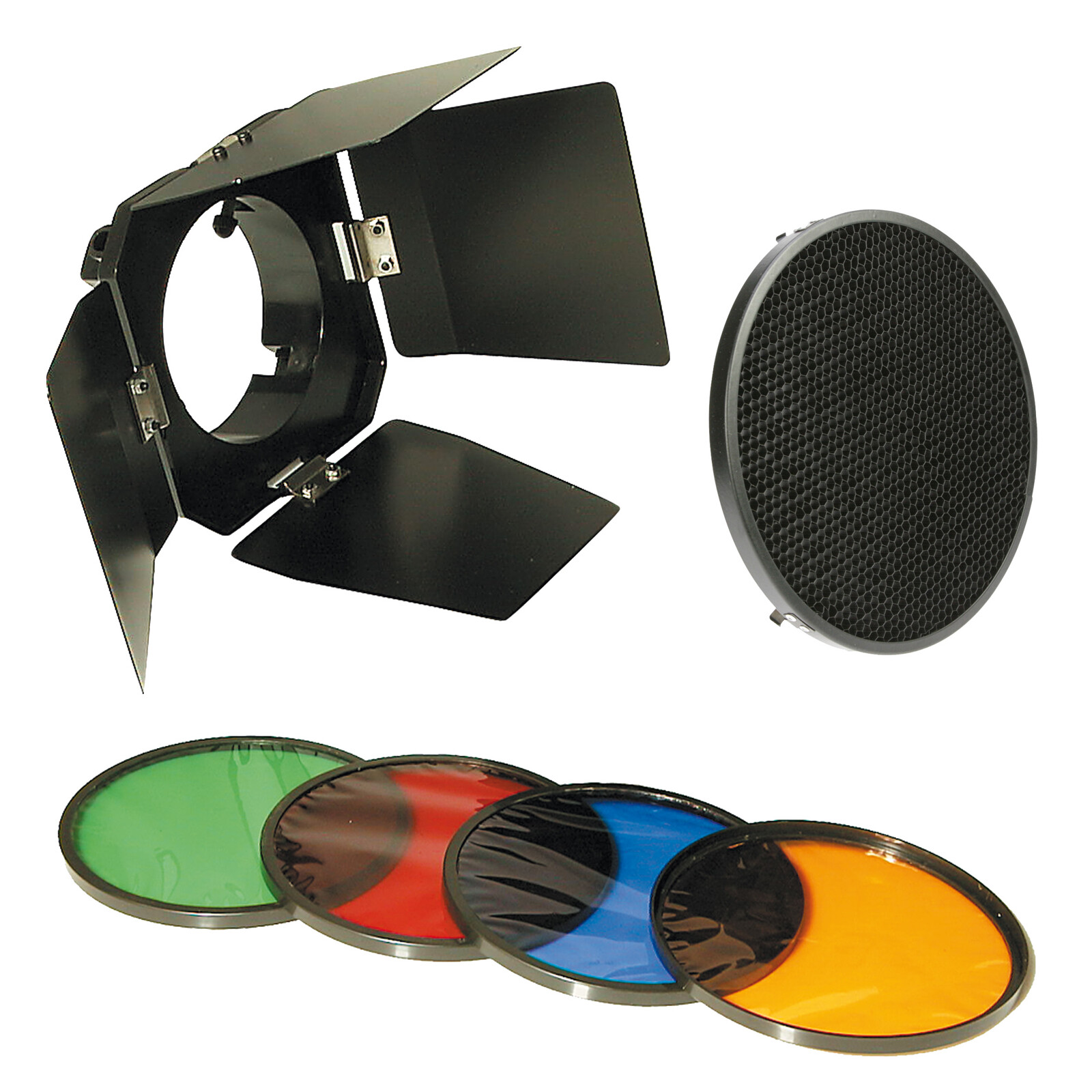 Dörr 371826 SLBL Set Abschirmklappen Waben-4 Farbfilter