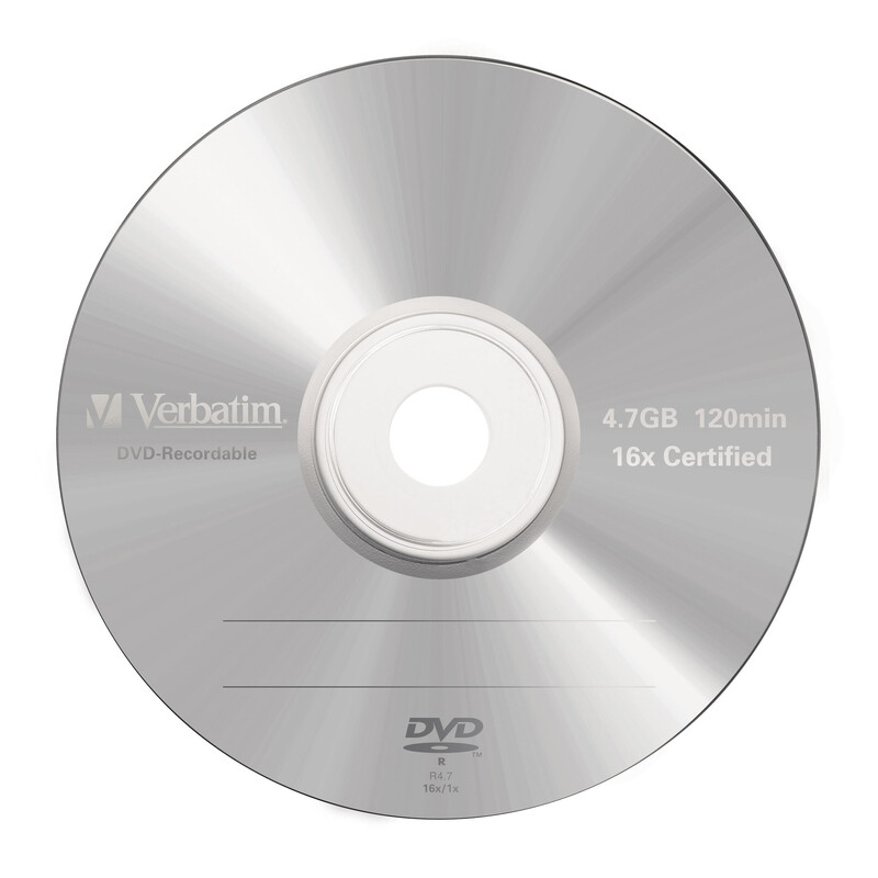 Verbatim DVD-R 4,7GB 16x JC 5er