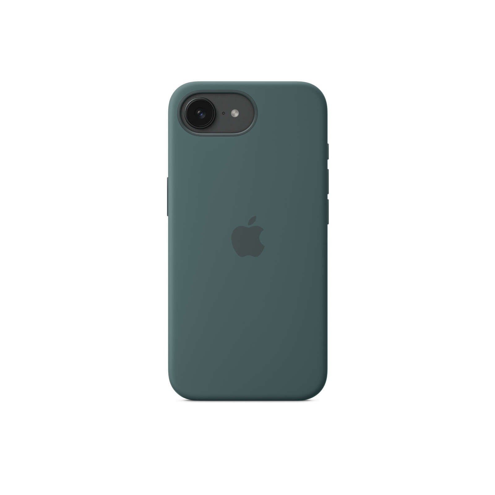Apple iPhone 16e Silikon Case seegrün