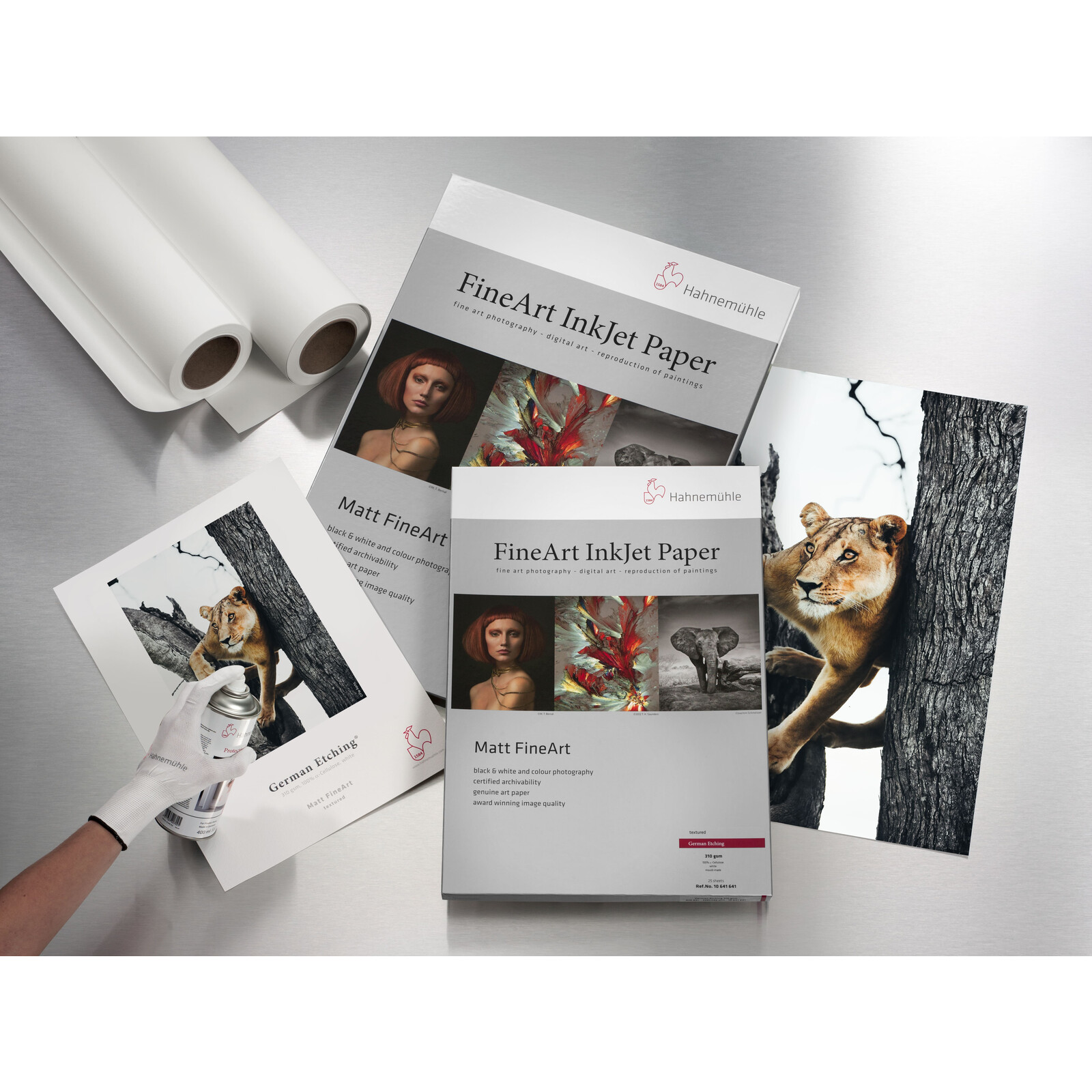 Hahnemühle German Etching 310gsm A3+ 25 Blatt 