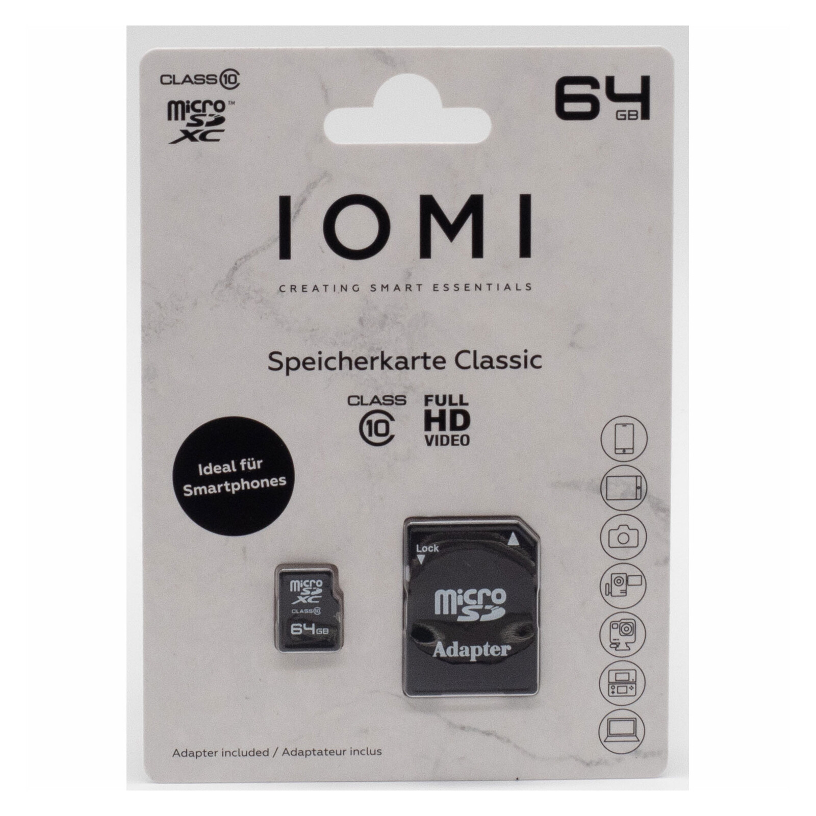 IOMI Micro-SD 64GB Speicherkarte