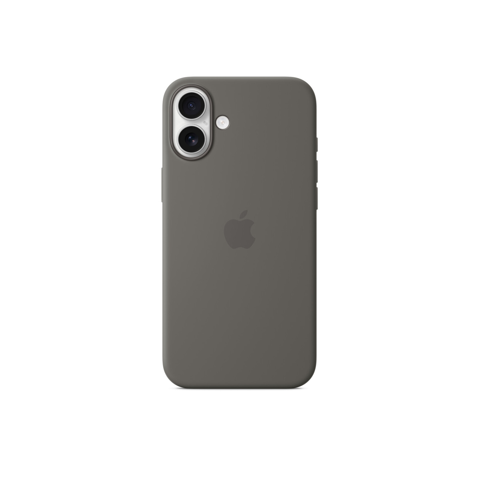  Apple iPhone 16 Plus Silikon Case mit Magsafe stone gray 
