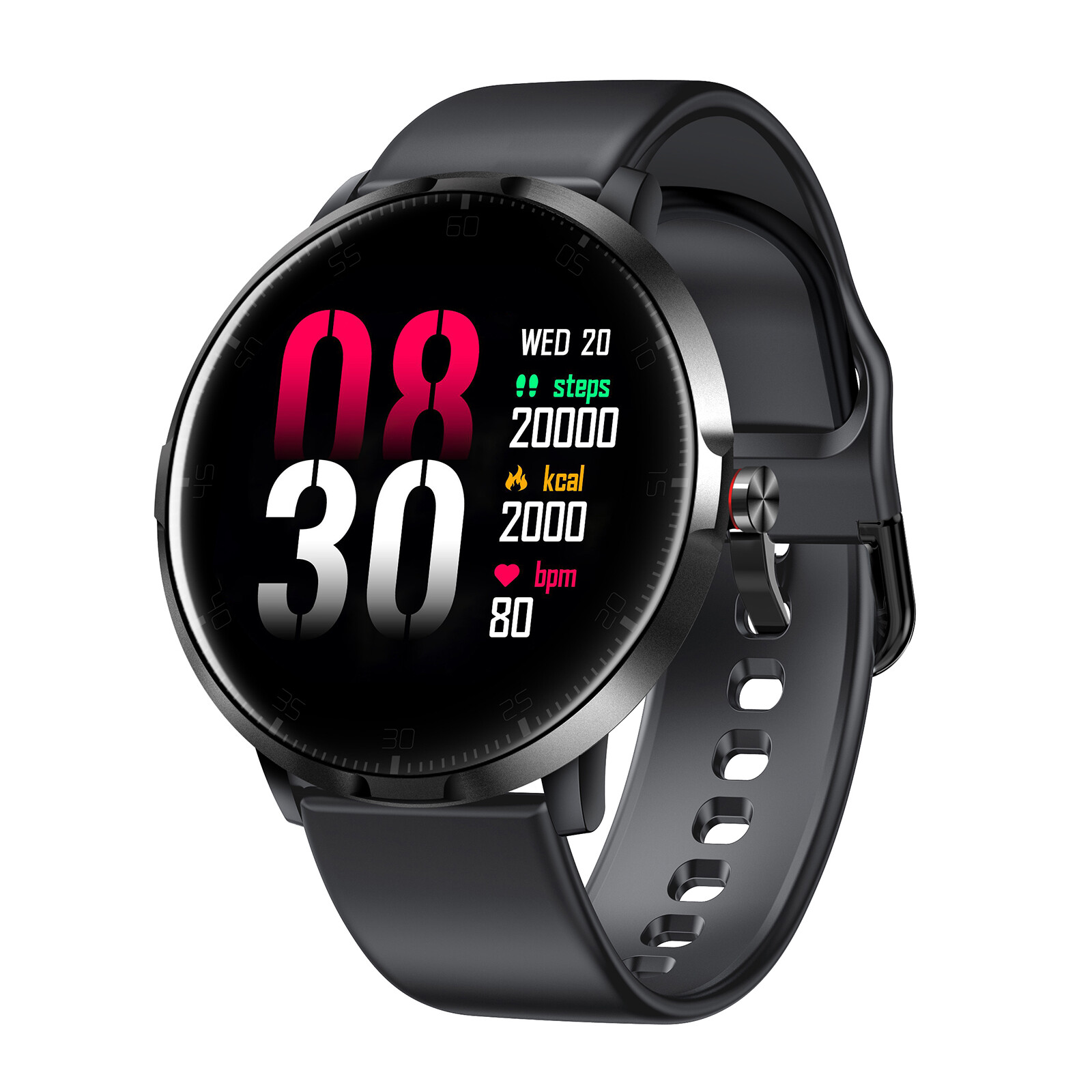 IOMI Bluetooth Smartwatch schwarz/schwarz