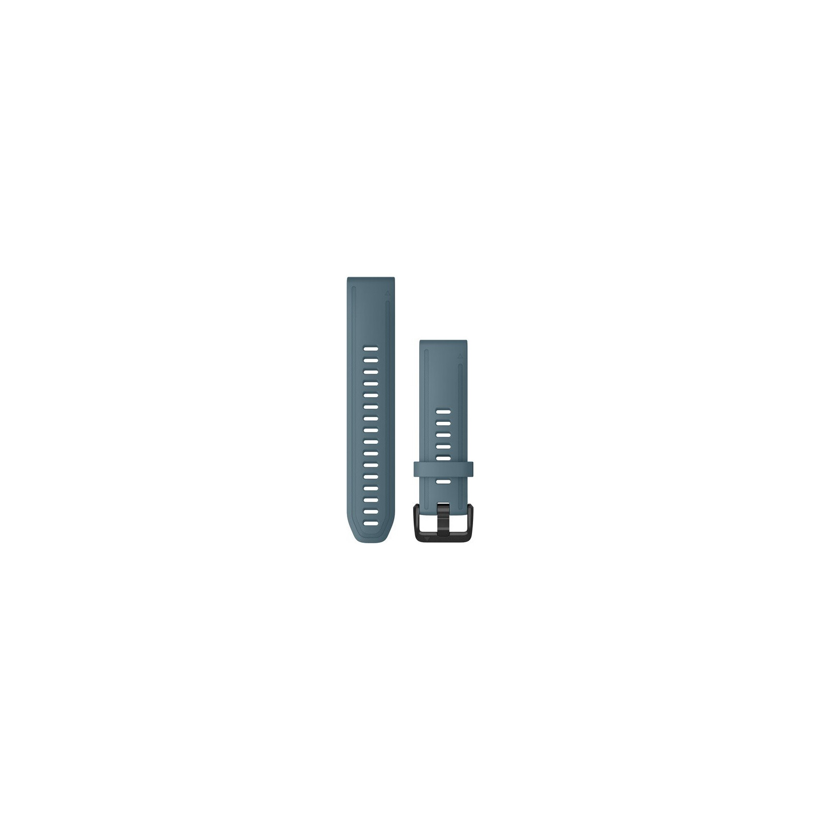 Garmin Quickfit Band 20mm S/M Silikon taubenblau schwarz