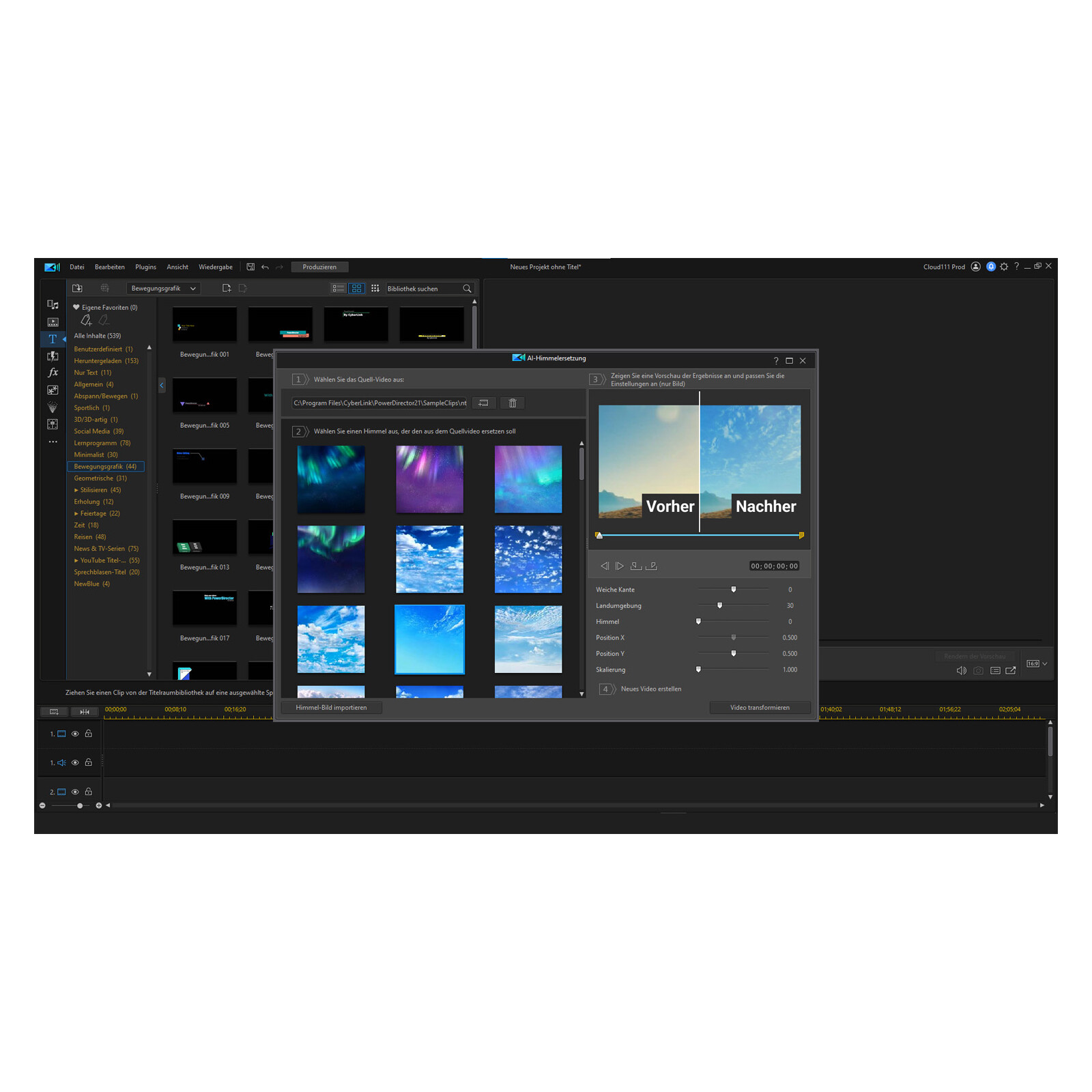 CyberLink PowerDirector 21 Ultimate 