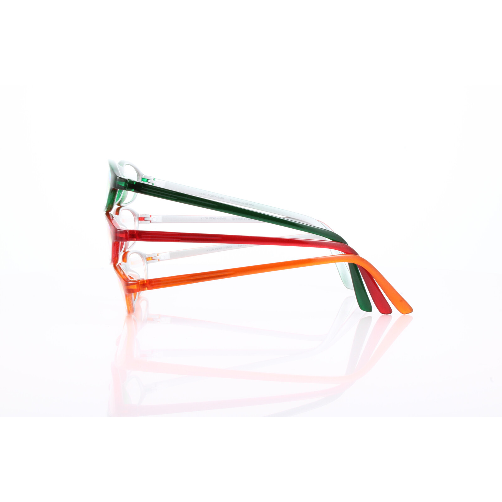 Lesehilfen Dreierset Bunt +2.0