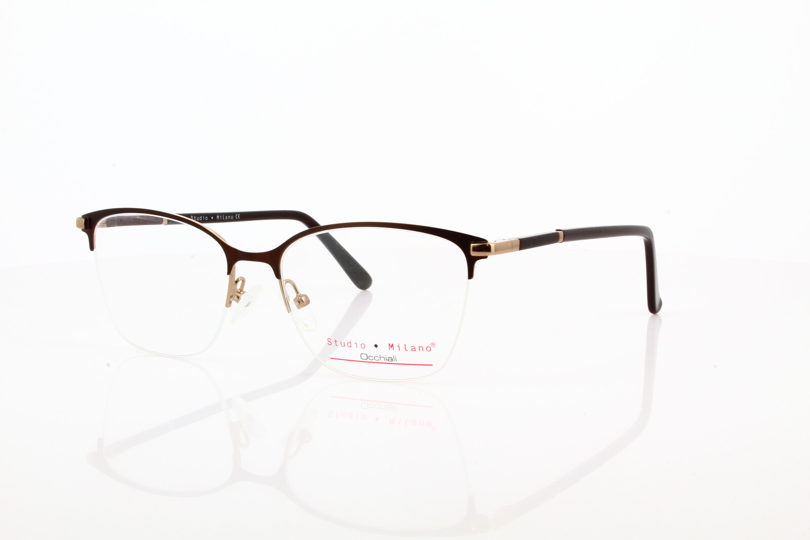 17111A22-1 C6 Damenbrille Halbrand