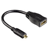 Hama 83095 HDMI-Adapter D auf A, Ethernet Hama 83095 HDMI-Adapter D auf A, Ethernet