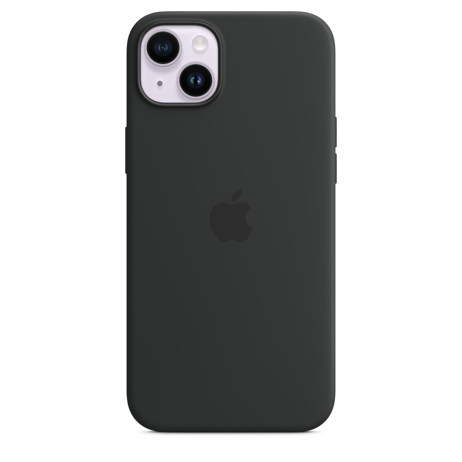 Apple iPhone 14 Plus Silikon Case mit MagSafe mitternacht