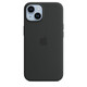 Apple iPhone 14 Silikon Case mit MagSafe mitternacht