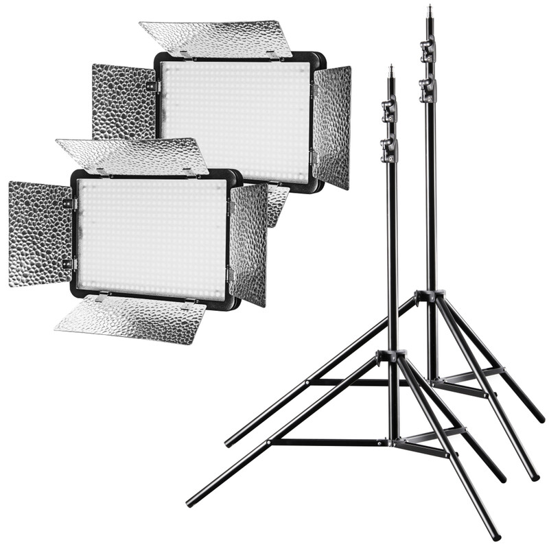 walimex pro LED 500 Versalight Daylight Set2