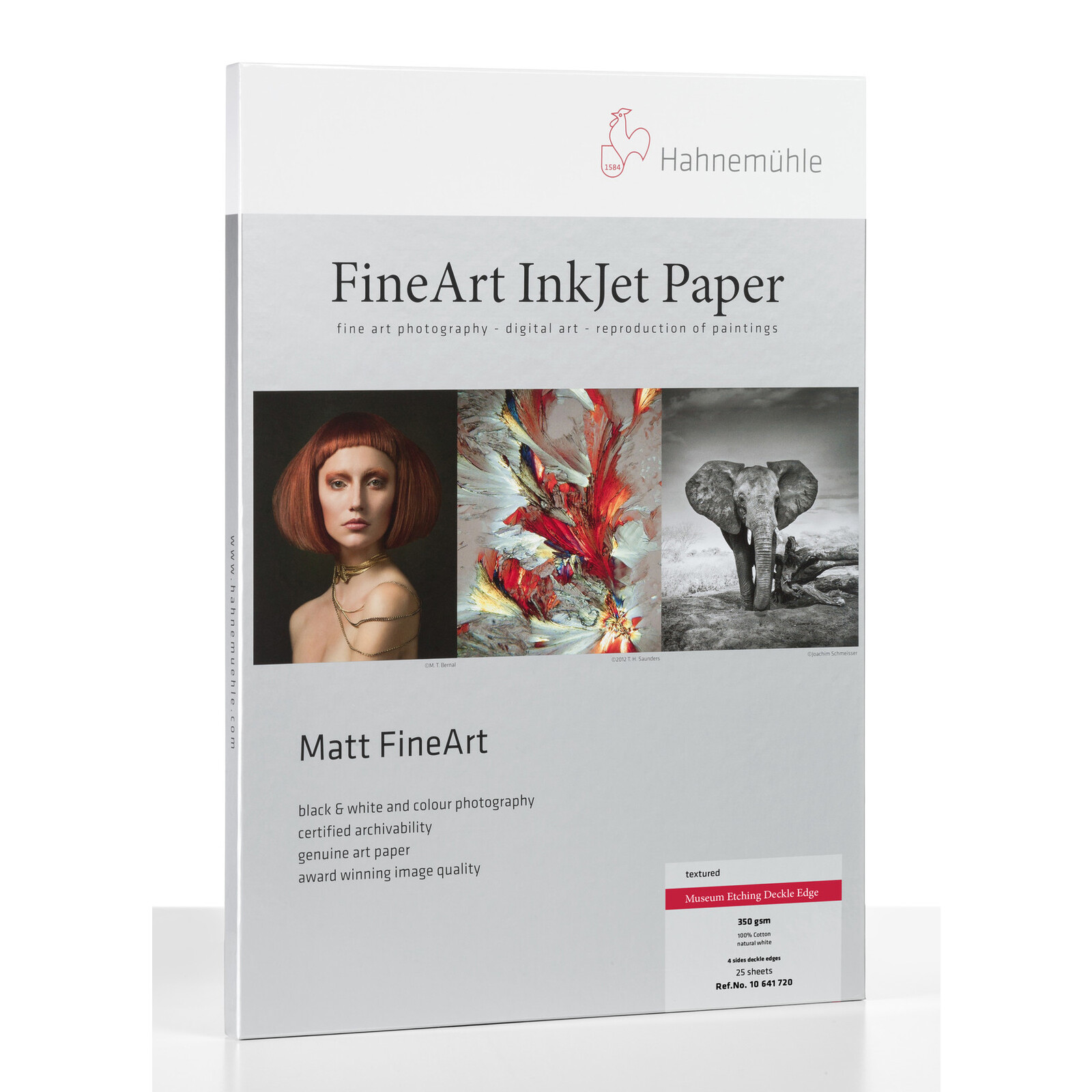 Hahnemühle Museum Etching Deckel Edge 350gsm A3+ 25 Blatt 
