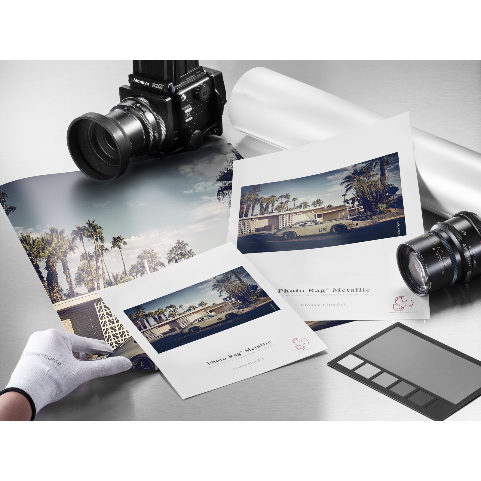 Hahnemühle Photo Ragmetallic 340gsm A3+ 25 Blatt 