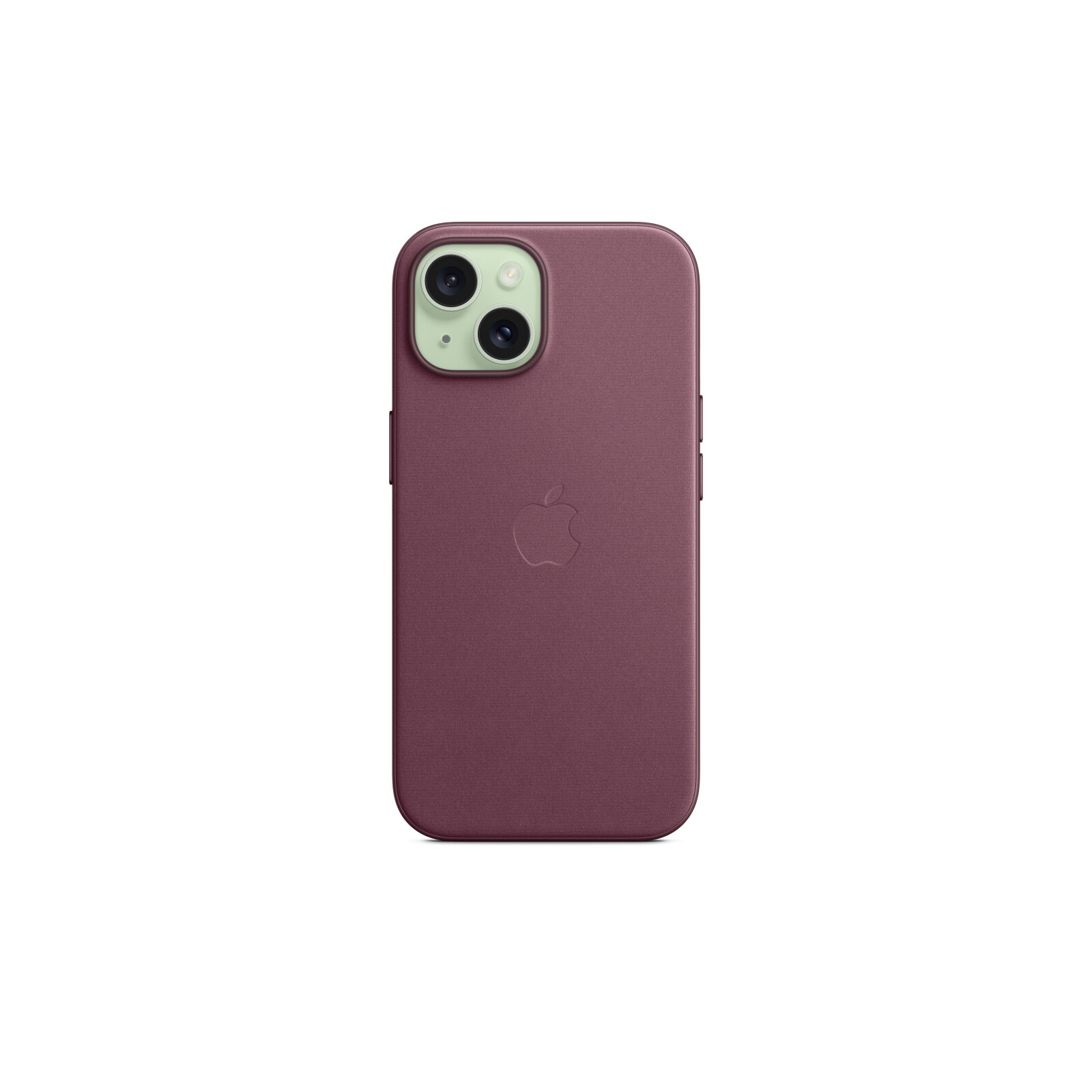 Apple iPhone 15 FineWoven Case mit MagSafe mulberry
