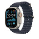 Apple Watch 49mm Oceanarmband blau 