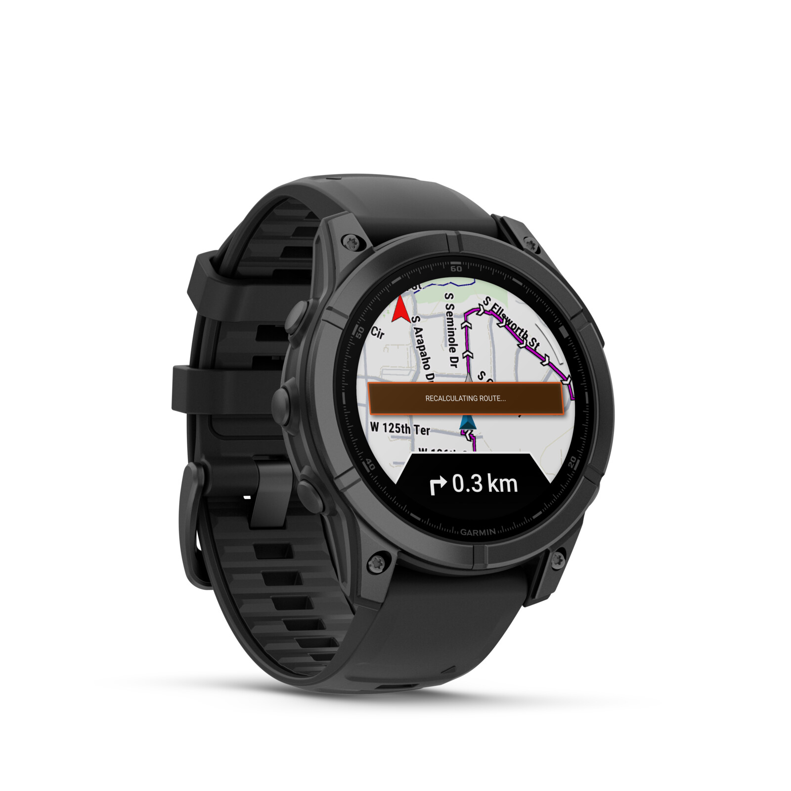 Garmin Fenix E 47mm Slate schwarz/schiefergrau