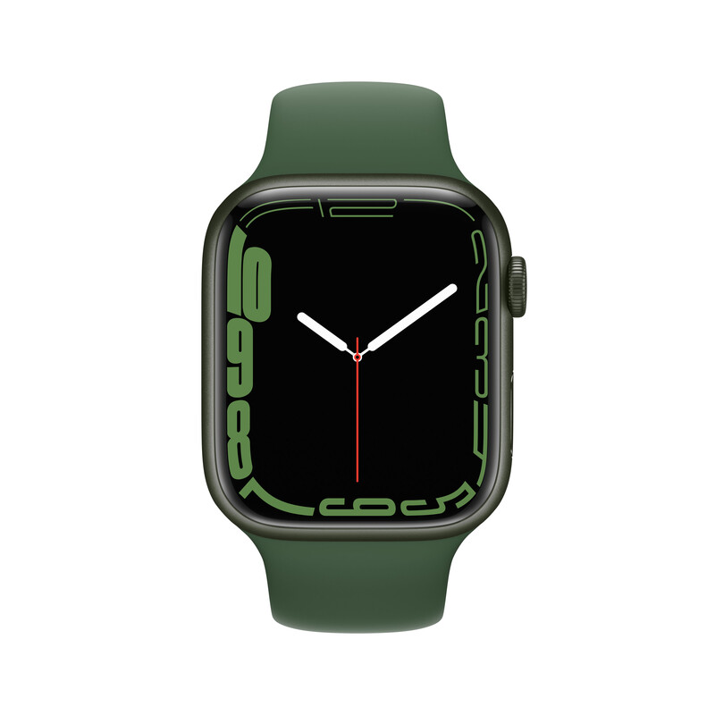 Apple Watch Series 7 GPS Alu grün 45mm kleegrün