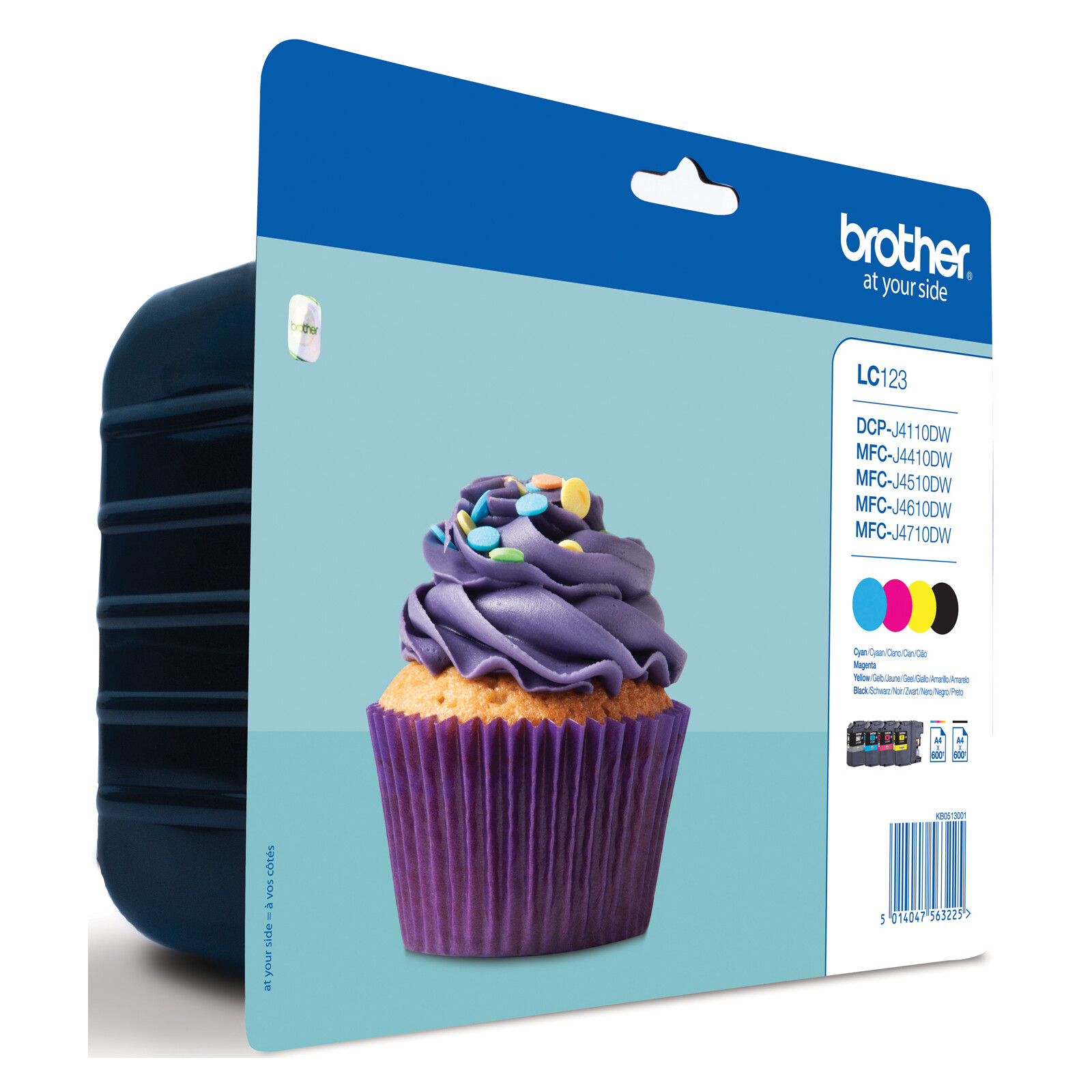 Brother LC-123 C/M/Y Rainbow Pack