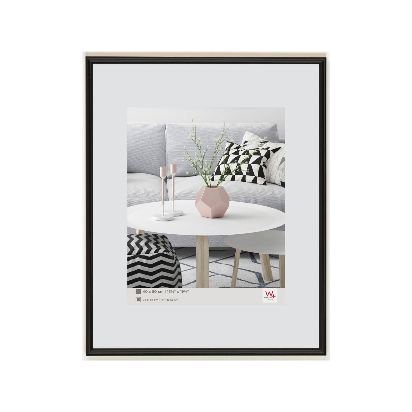 Galeria 40x50 Kunststoff schwarz