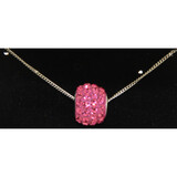 Kette 40+5cm Kristalle rose Kette 40+5cm Kristalle rose