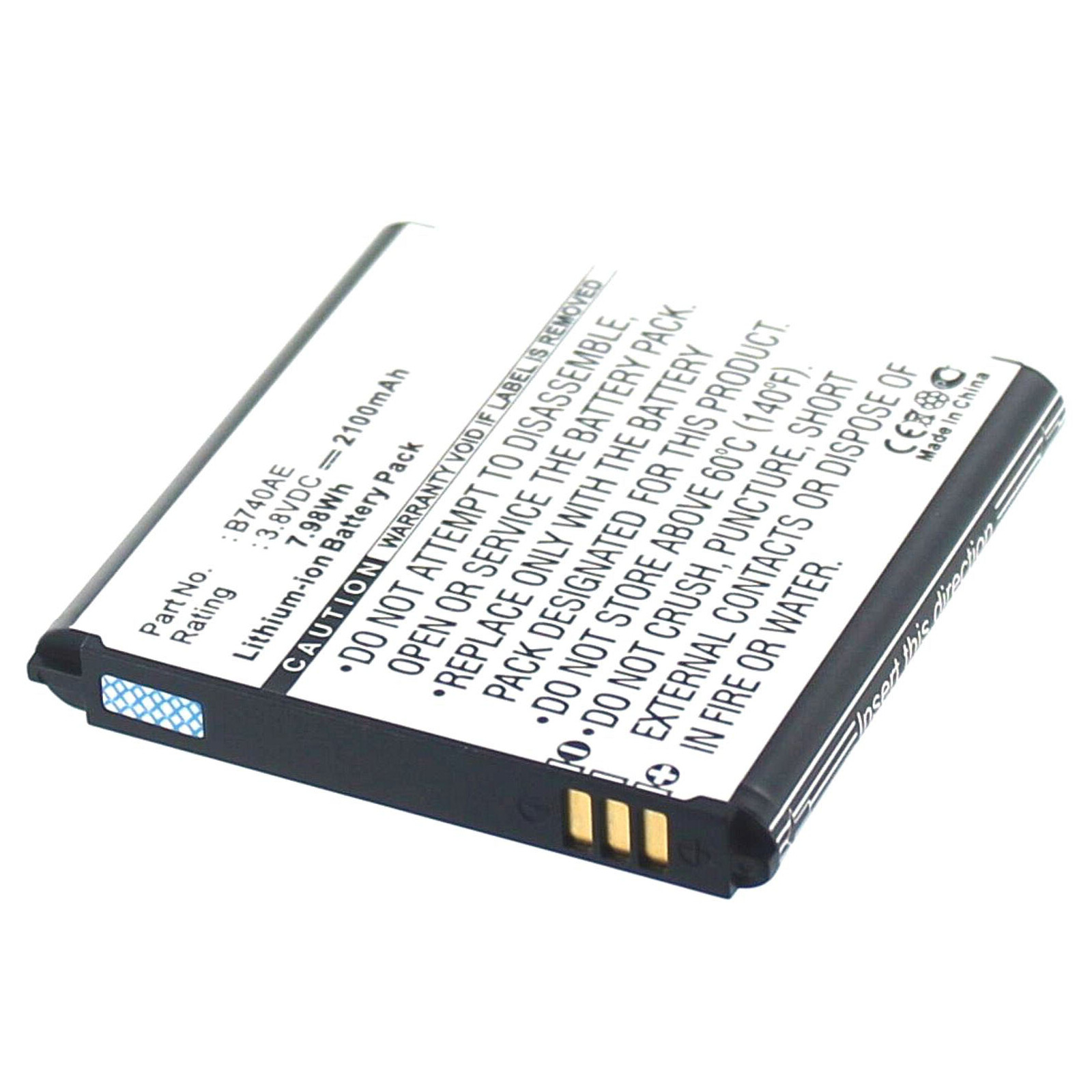 AGI Akku Samsung B740AE 2100mAh 