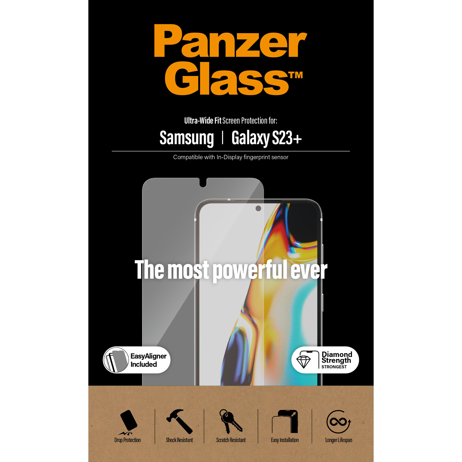 PanzerGlass Glas Samsung Galaxy S23 Plus 