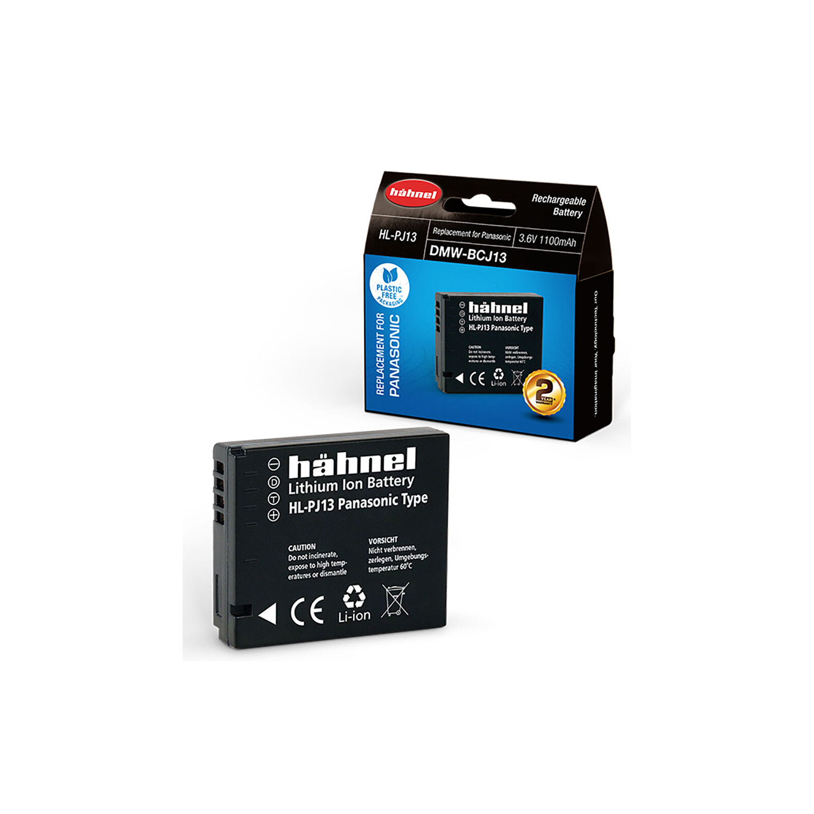 Hähnel Panasonic DMW-BCJ13 Akku
