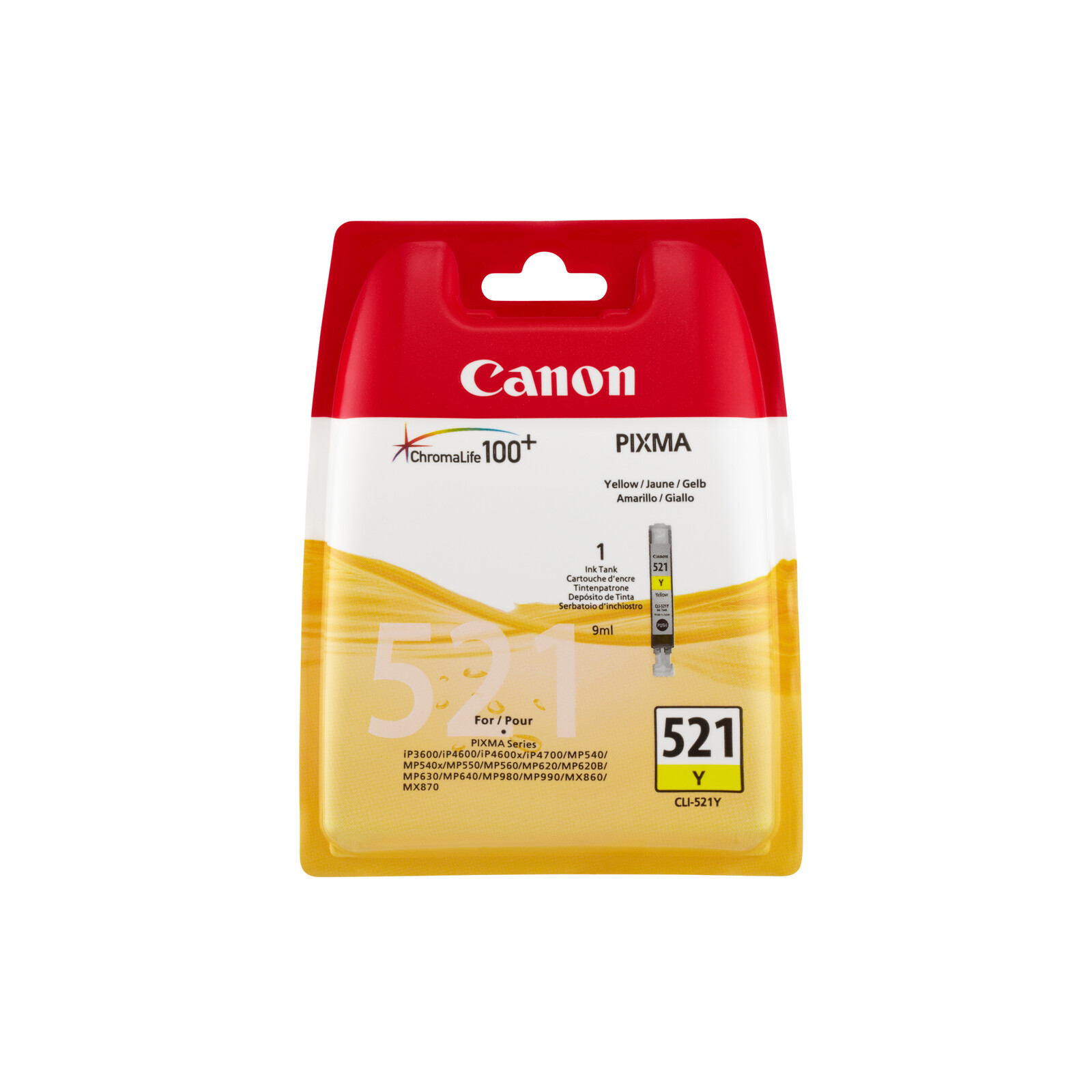 Canon CLI-521 Tinte yellow 9ml