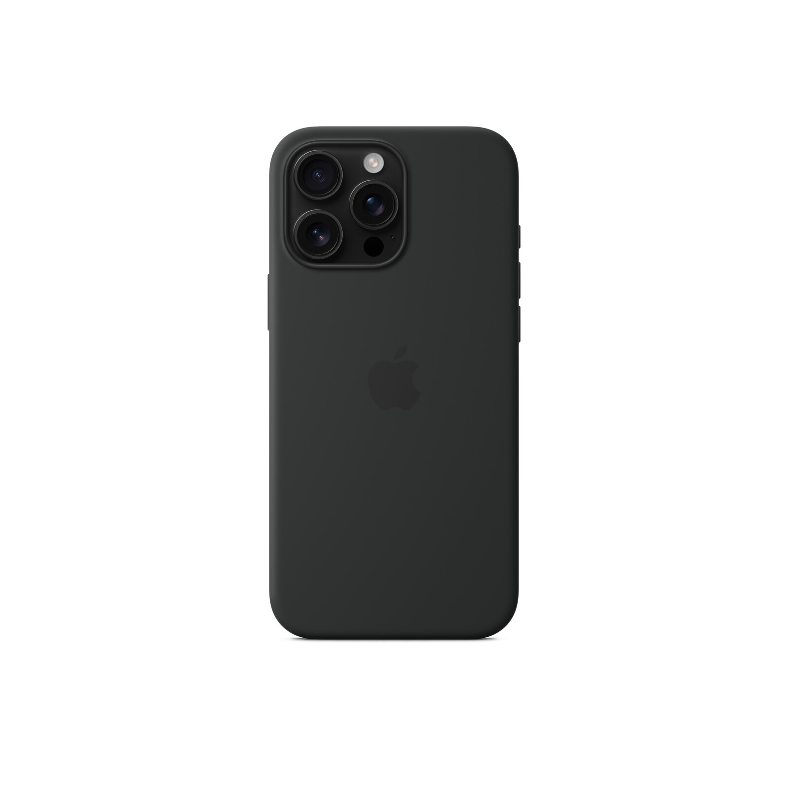 Apple iPhone 16 Pro Max Silikon Case mit Magsafe black