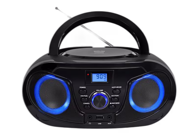 Silva MPC 25.4 USB Radio CD Schwarz