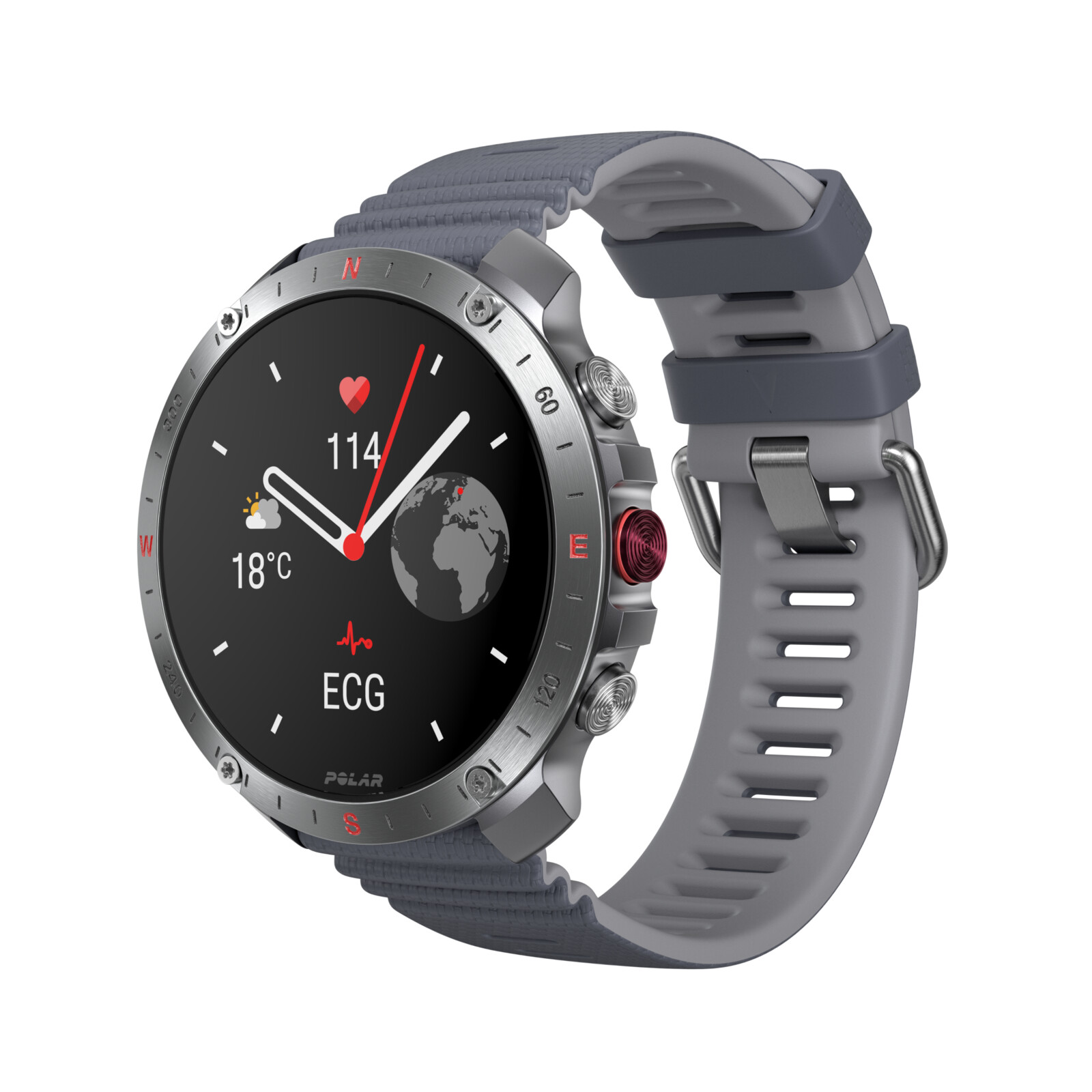 Polar Grit X2 Pro grau S/L