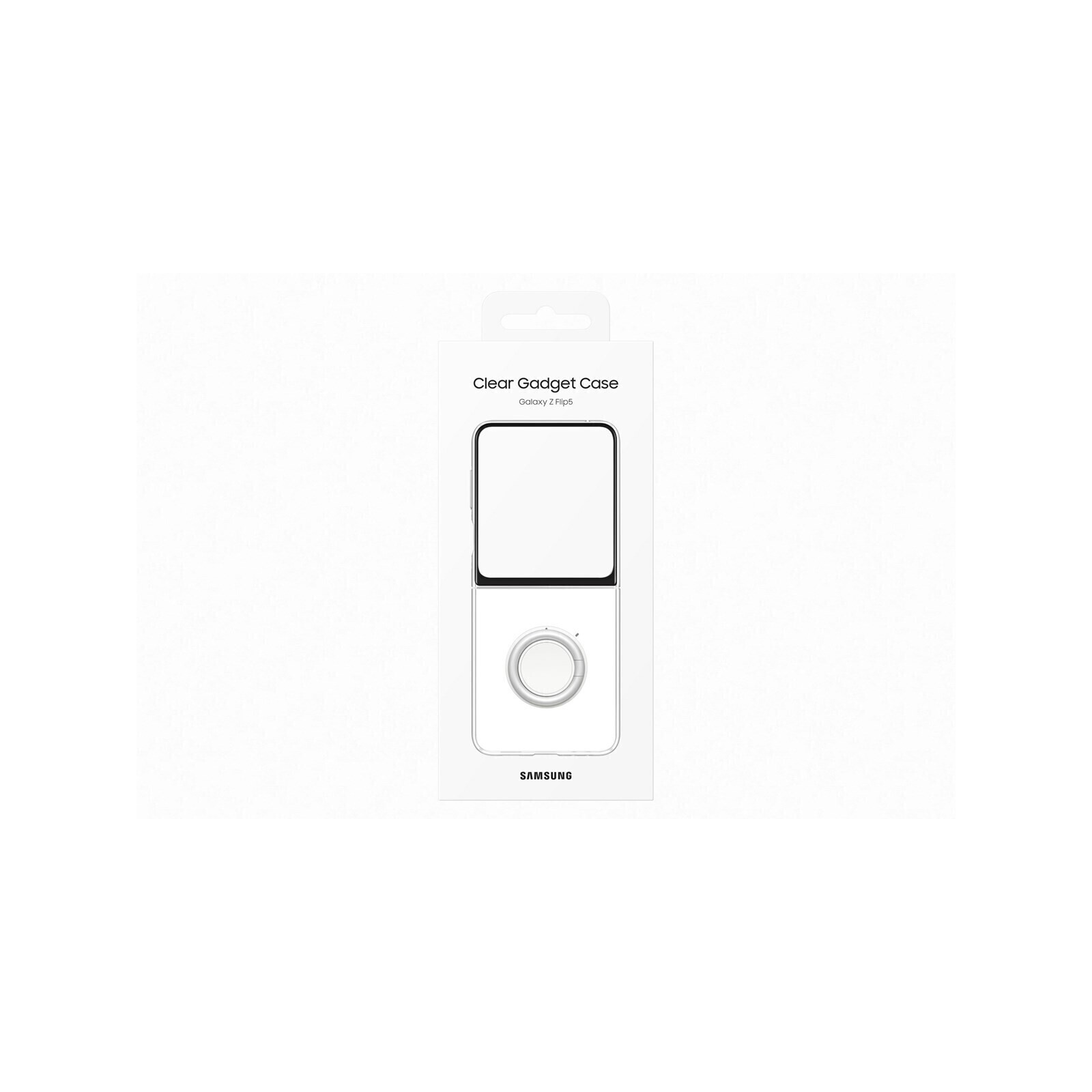 Sam Back Gadget Clear Galaxy Z Flip5 transparent