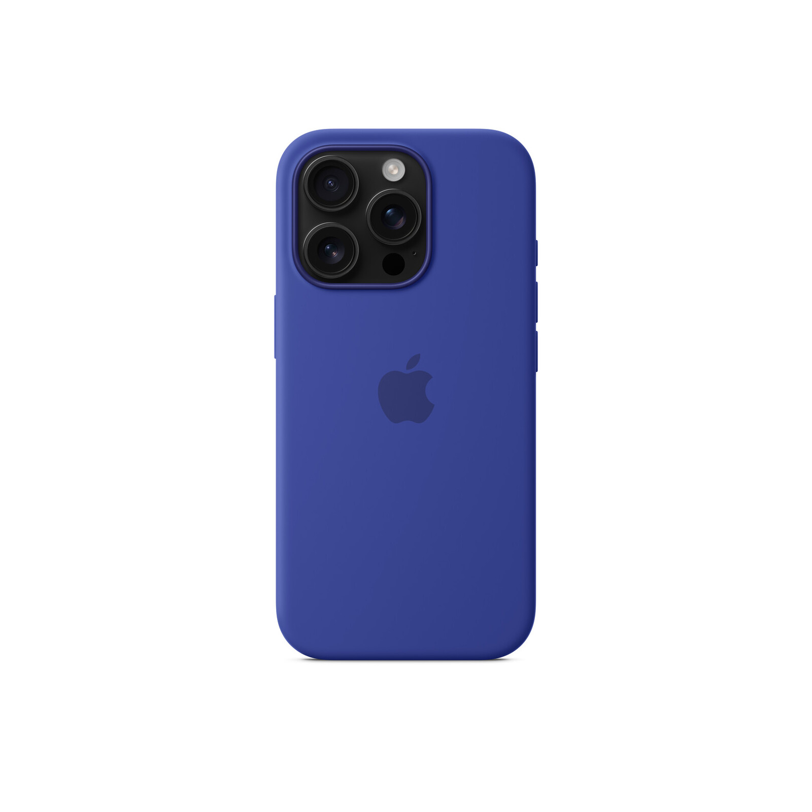 Apple iPhone 16 Pro Silikon Case mit Magsafe ultramarin