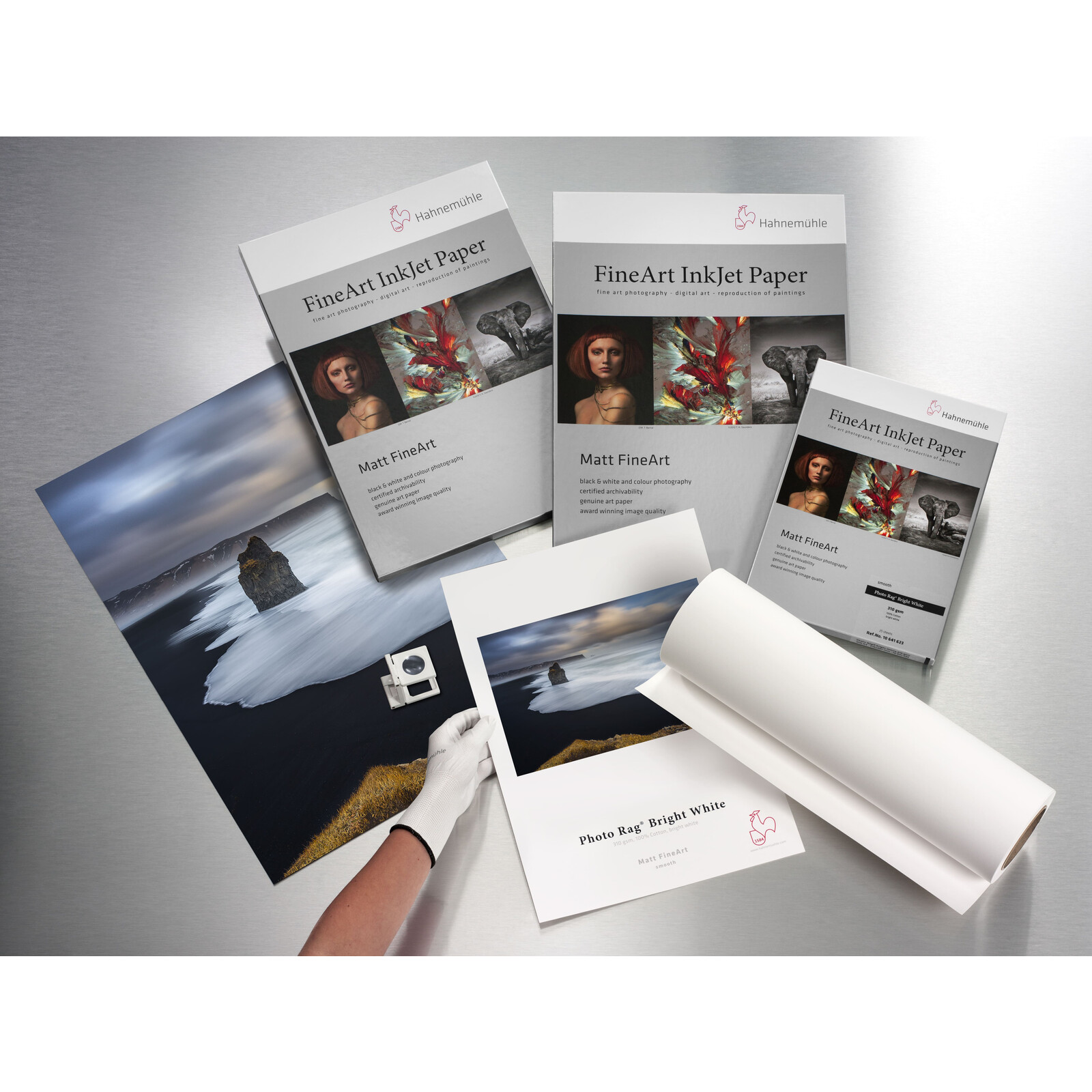 Hahnemühle Photo Rag Bright White 310gsm A4 25 Blatt