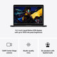 Apple MacBook Pro 14"/M4/10CPU/10GPU/24GB/1TB/space schwarz