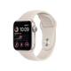 Apple Watch SE Alu 40mm Sportband sternenlicht