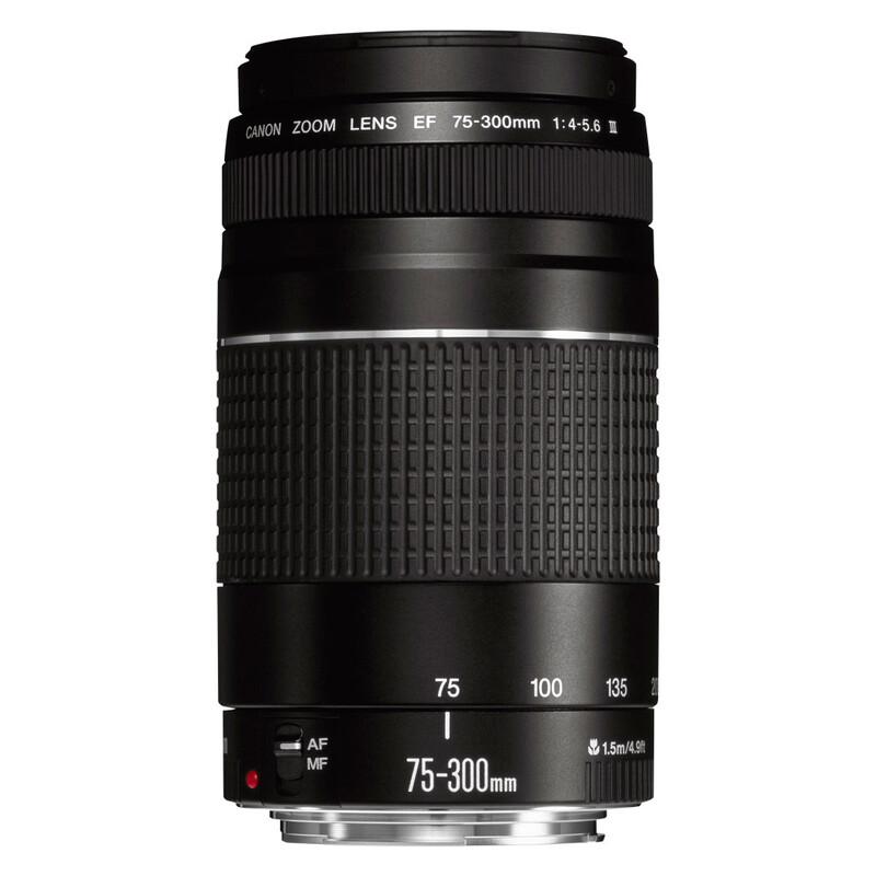 Canon EF 75-300/4,0-5,6 III USM + UV Filter