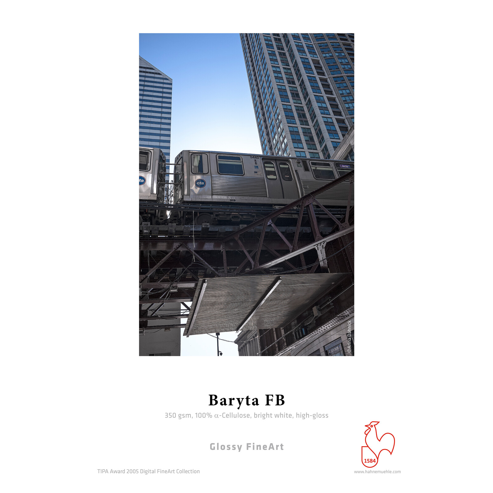 Hahnemühle Baryta FB 350gsm A3+ 25 Blatt 