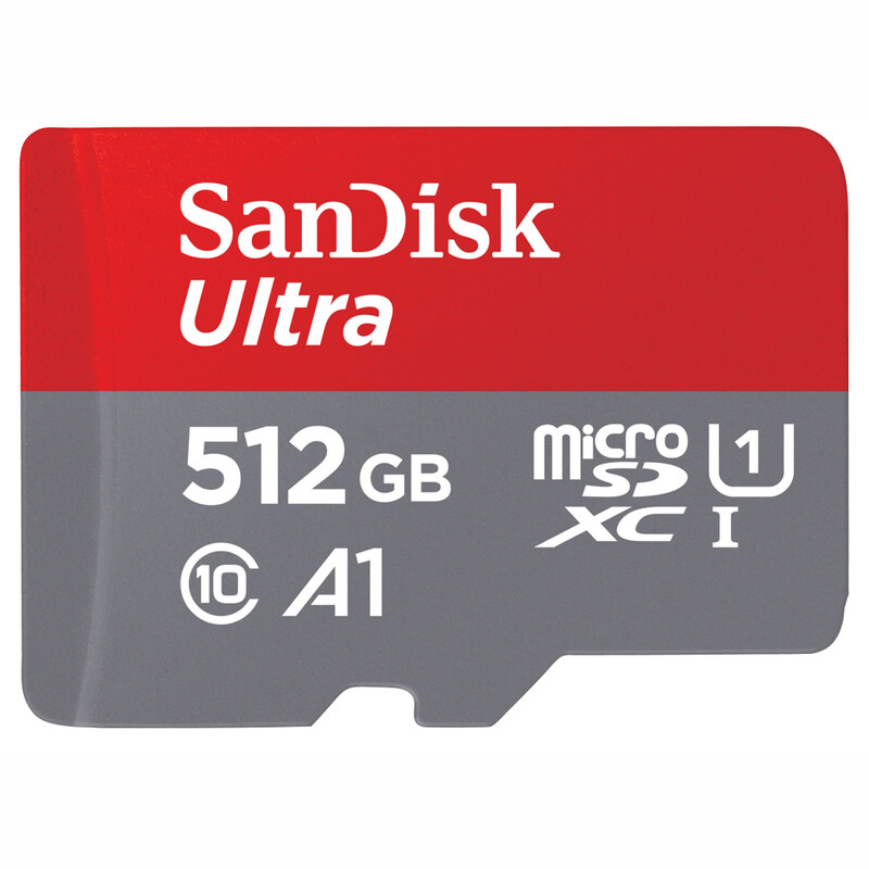 SanDisk mSDHC 512GB Ultra UHS-I A1 120MB/s