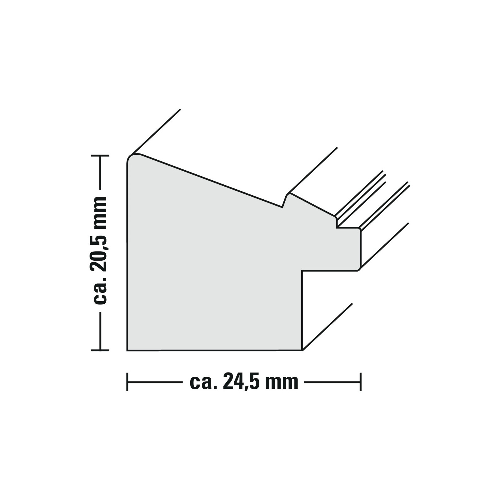 Hama 175531 Cozy 30x40 Kunststoff mint