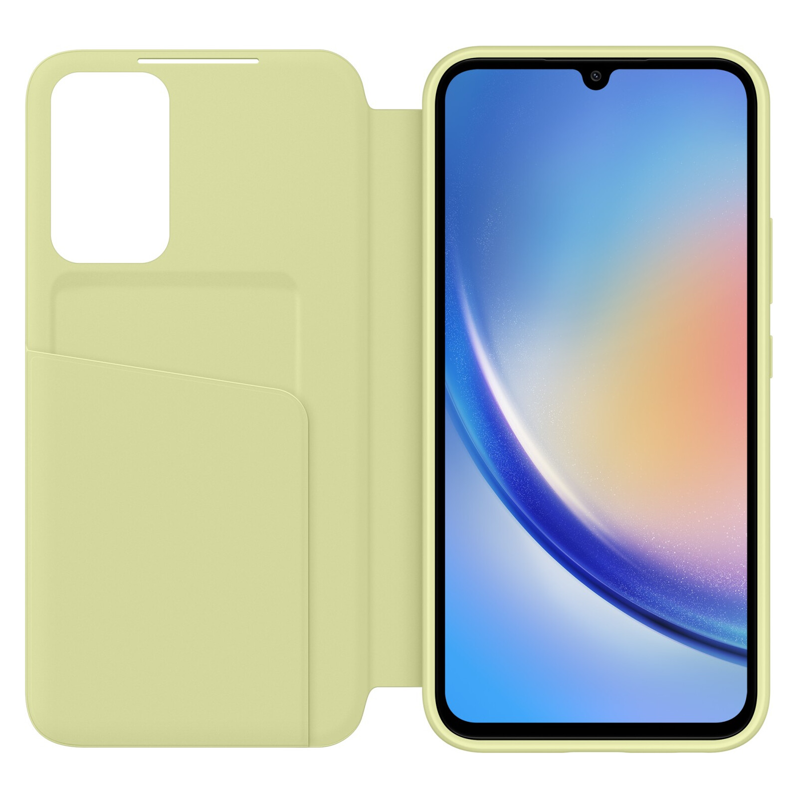 Samsung Book Cover Smart View Wallet Galaxy A34 lime 