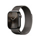 Apple Watch 42mm Milanaise Band schiefer 