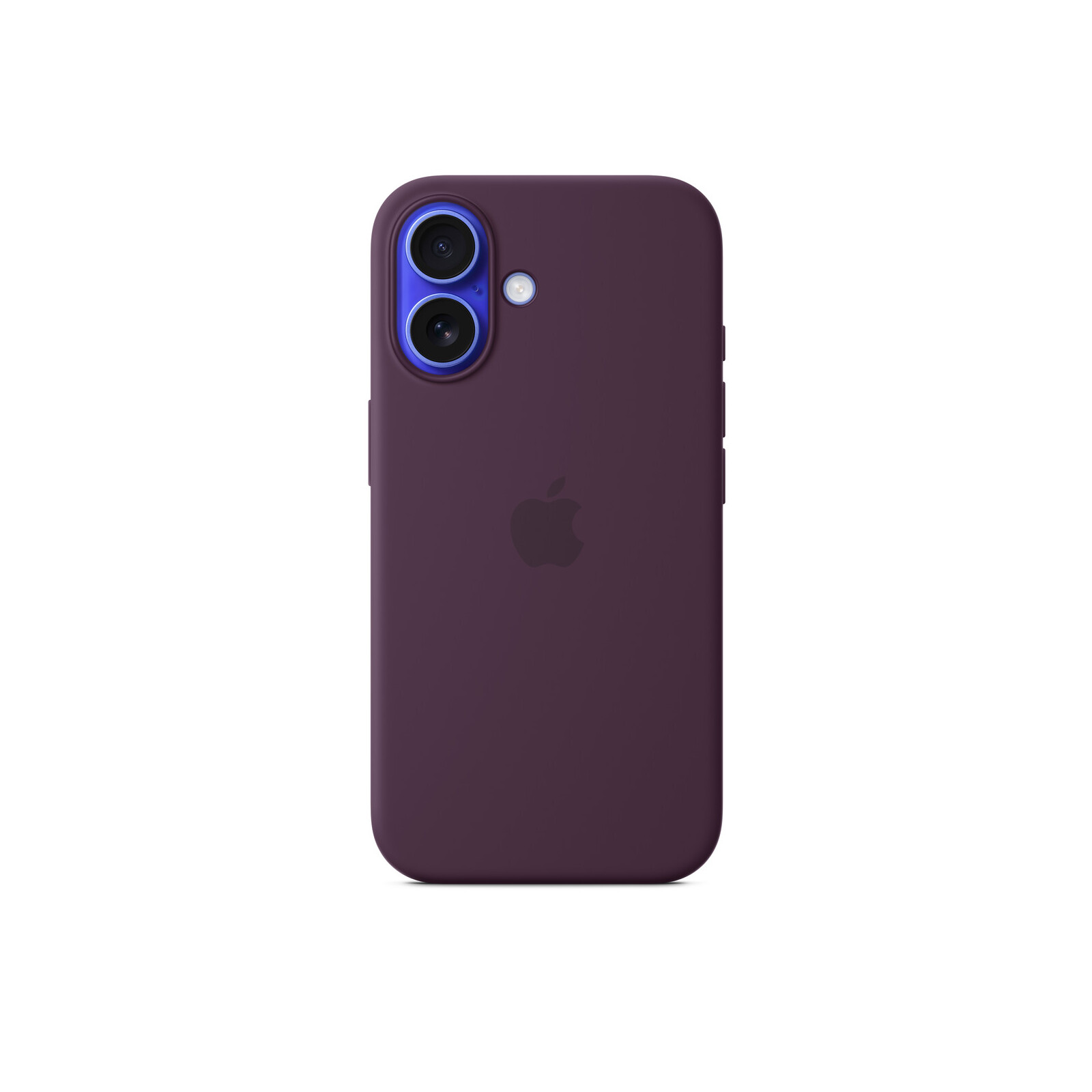  Apple iPhone 16 Silikon Case mit Magsafe plum 